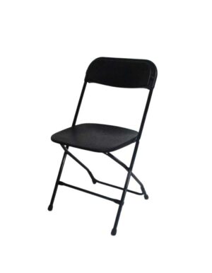 Black Folding Chair