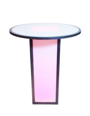 Lighted Plexiglass Cocktail Table
