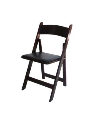 Mahogany Wood Folding Chair