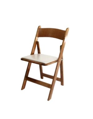 Natural Wood Folding Chair