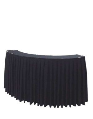 Serpentine Skirted Bar