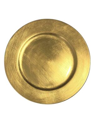 Gold Lacquer Charger