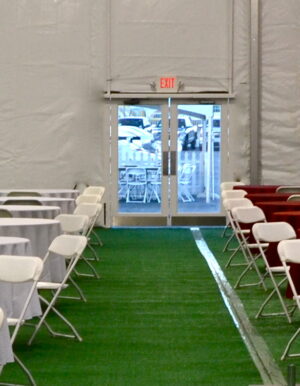 Tent Doors - Double Glass