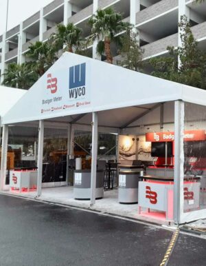 White Structure Tent