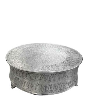Round Aluminum Cake Stand