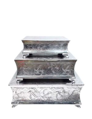 Square Aluminum Cake Stands