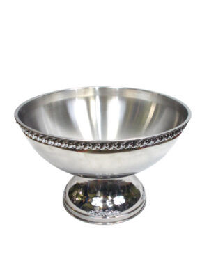 Fancy Stainless Punch Bowl