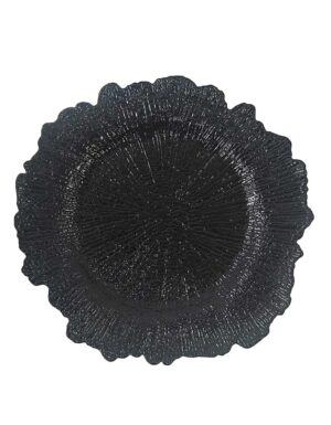 Black Sponge Charger