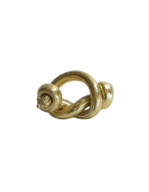 Napkin Ring - Gold Rope