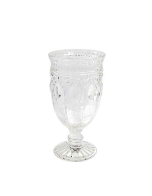 12 oz Clear Carousel Goblet