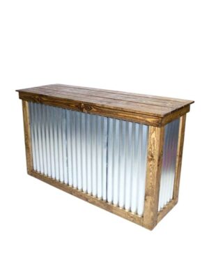 Corrugated Metal Event Bar