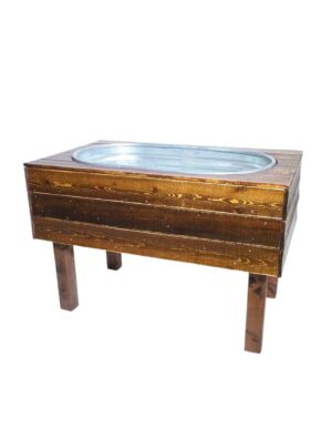 Beverage Stand - Farm Wood