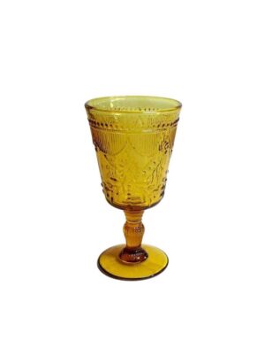 10 oz Amber Debutante Goblet