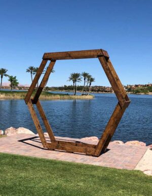 Mission Brown Hexagon Arch