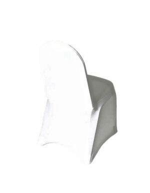 White Spandex Chair Cover