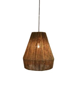 Twisted Jute "Tall" Pendant