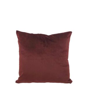 Merlot Velvet Pillow - 20"x20"