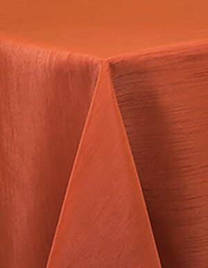 Burnt Orange Dupioni