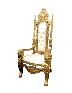 Gold Throne Chair