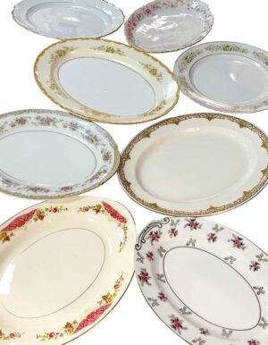 Assorted Vintage Platters