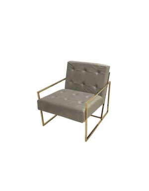 Silver Velvet Markham Side Chair