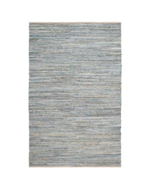 Boho Flatweave - Blue/Natural Rug - 6' x 9'