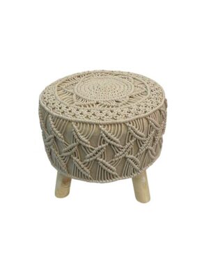 Macrame Stool