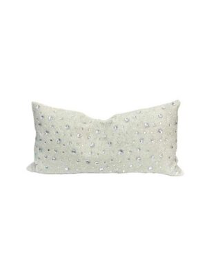 Beaded Diamonds Pillow - 12"x24"