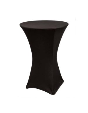 Black Spandex - Table Covers & Chair Covers
