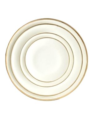 Harlow Coupe White + Gold