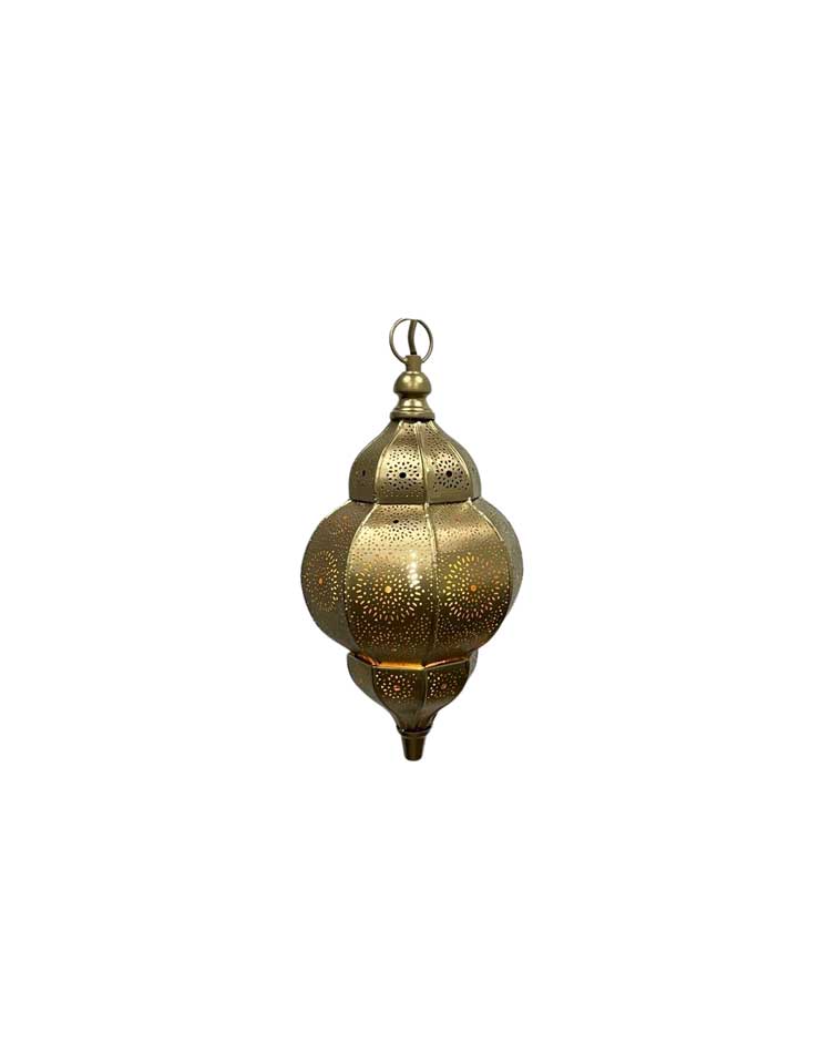 Moroccan Lamp Pendant, 14"