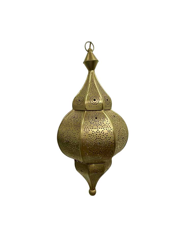 Moroccan Lamp Pendant, 18"