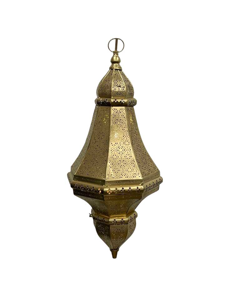 Moroccan Lamp Pendant, 26"