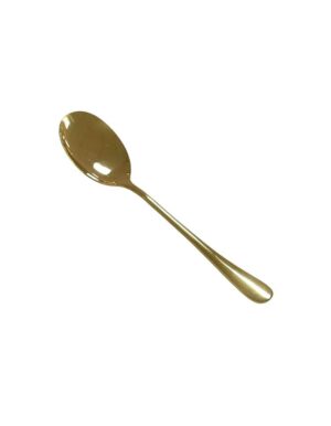8.75" Gold Serving Spoon