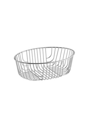 Luxe Crome Bread Basket