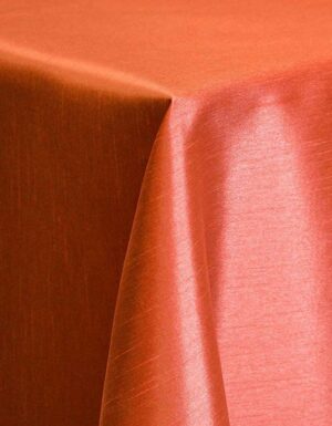 Burnt Orange Shantung