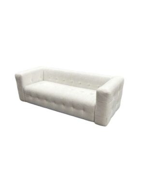 White Teddy Desi Sofa