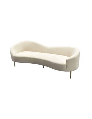 Cream Velvet Diana Sofa