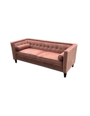 Rose Velvet Parker Sofa