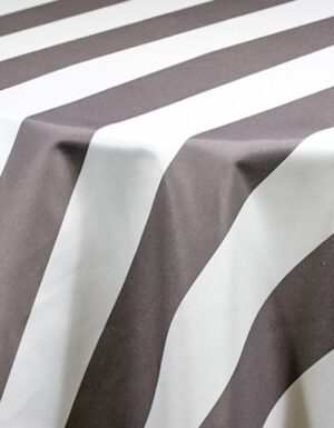 Cabana Charcoal Stripe