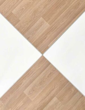 White and Oak Dance Floor