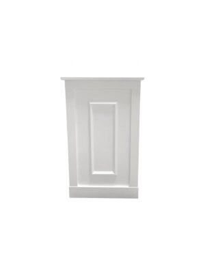 White Bar Pedestal