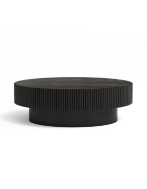Byron Oval Black Coffee Table